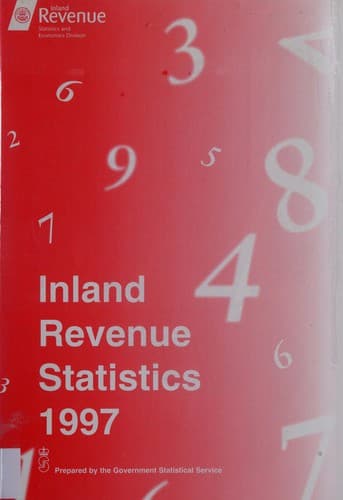 Tapa de Inland Revenue Statistics
