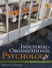 Tapa de Industrial/organizational psychology