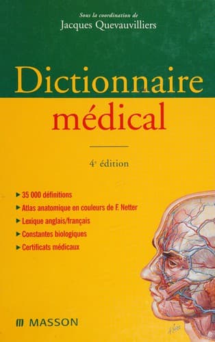 Tapa de Dictionnaire médical