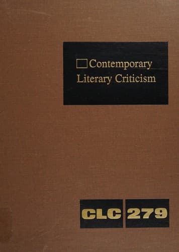 Tapa de Contemporary literary criticism