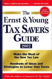Tapa de The Ernst & Young tax saver's guide 2002
