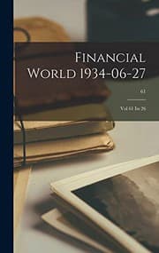 Tapa de Financial World 1934-06-27