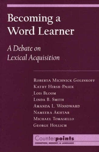Tapa de Becoming a word learner