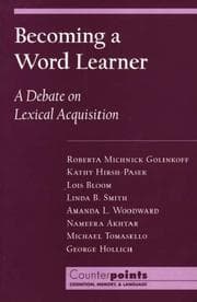 Tapa de Becoming a word learner