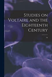 Tapa de Studies on Voltaire and the Eighteenth Century; 76