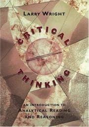 Tapa de Critical Thinking
