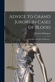 Tapa de Advice to grand jurors in cases of blood