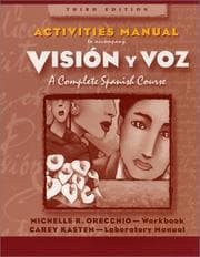 Tapa de Vision y Voz, Activities Manual