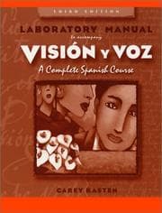 Tapa de Lab Manual to Accompany Vision y Voz
