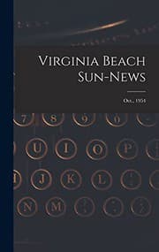 Tapa de Virginia Beach Sun-news; Oct., 1954