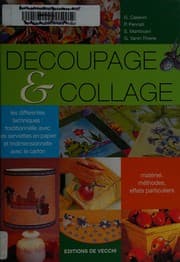 Tapa de Découpage & collage