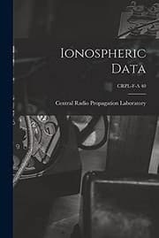 Tapa de Ionospheric Data; CRPL-F-A 40