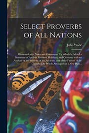 Tapa de Select Proverbs of All Nations