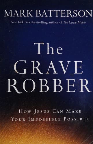 Tapa de The grave robber