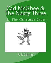 Tapa de Cad McGhee & The Nasty Three - No. 2 The Christmas Caper