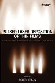 Tapa de Pulsed Laser Deposition of Thin Films
