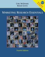 Tapa de Marketing research essentials