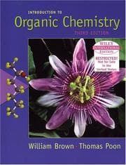 Tapa de Introduction to organic chemistry