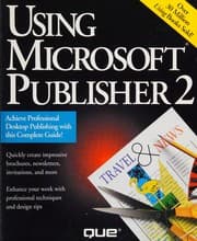 Tapa de Using Microsoft Publisher 2