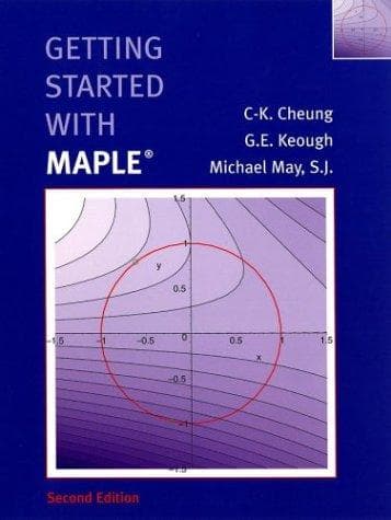 Tapa de Getting started with Maple