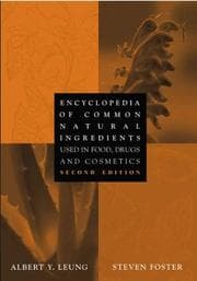 Tapa de Encyclopedia of Common Natural Ingredients