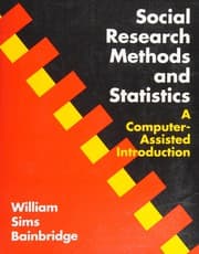 Tapa de Social research methods and statistics