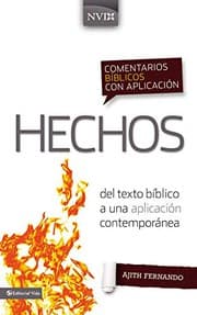Tapa de Comentario Bíblico con Aplicación NVI Hechos