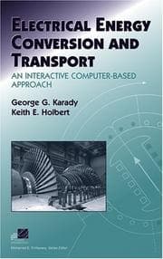 Tapa de Electrical energy conversion and transport