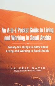 Tapa de An A-to-Z pocket guide to living and working in Saudi Arabia