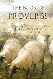 Tapa de The Book of Proverbs : New American Standard