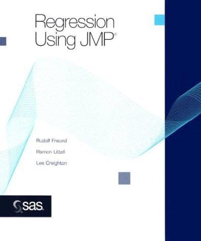 Tapa de Regression using JMP