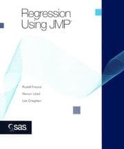 Tapa de Regression using JMP