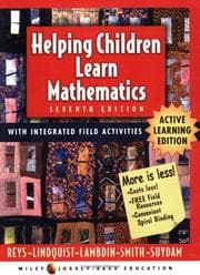 Tapa de Helping children learn mathematics