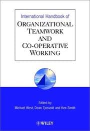 Tapa de International handbook of organizational teamwork and cooperative working