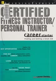 Tapa de Certified fitness instructor/ personal trainer