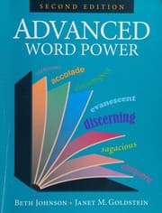 Tapa de Advanced Word Power
