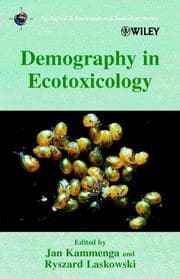 Tapa de Demography in ecotoxicology
