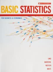 Tapa de Basic statistics for business & economics