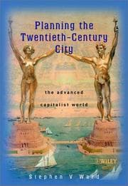 Tapa de Planning the Twentieth-Century City