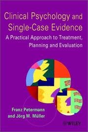 Tapa de Clinical Psychology and Single-Case Evidence