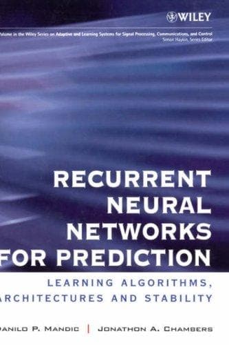 Tapa de Recurrent neural networks for prediction