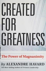 Tapa de Created for greatness