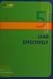 Tapa de 5 things anyone can do to lead effectively