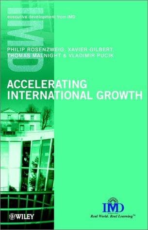 Tapa de Accelerating international growth