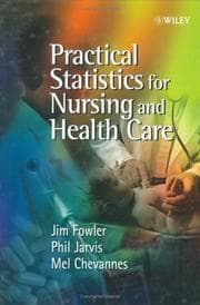 Tapa de Practical Statistics for Nursing and Health Care