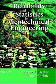 Tapa de Reliability and Statistics in Geotechnical Engineering