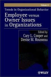 Tapa de Employee versus owner issues in organisations