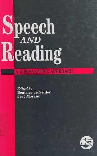 Tapa de Speech and reading