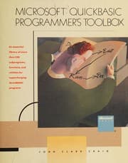 Tapa de Microsoft QuickBASIC programmer's toolbox