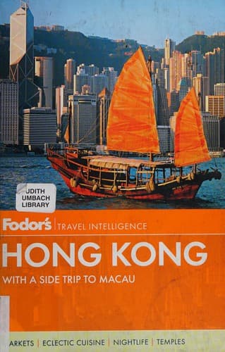 Tapa de Fodor's Hong Kong